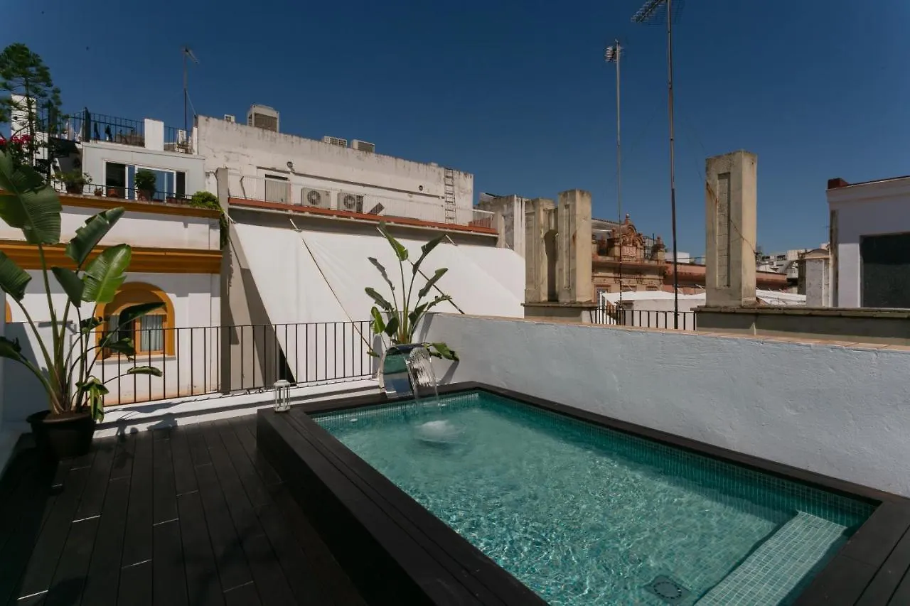 Lujoso Apartamento Con Piscina Compartida 1 Seville 0*,